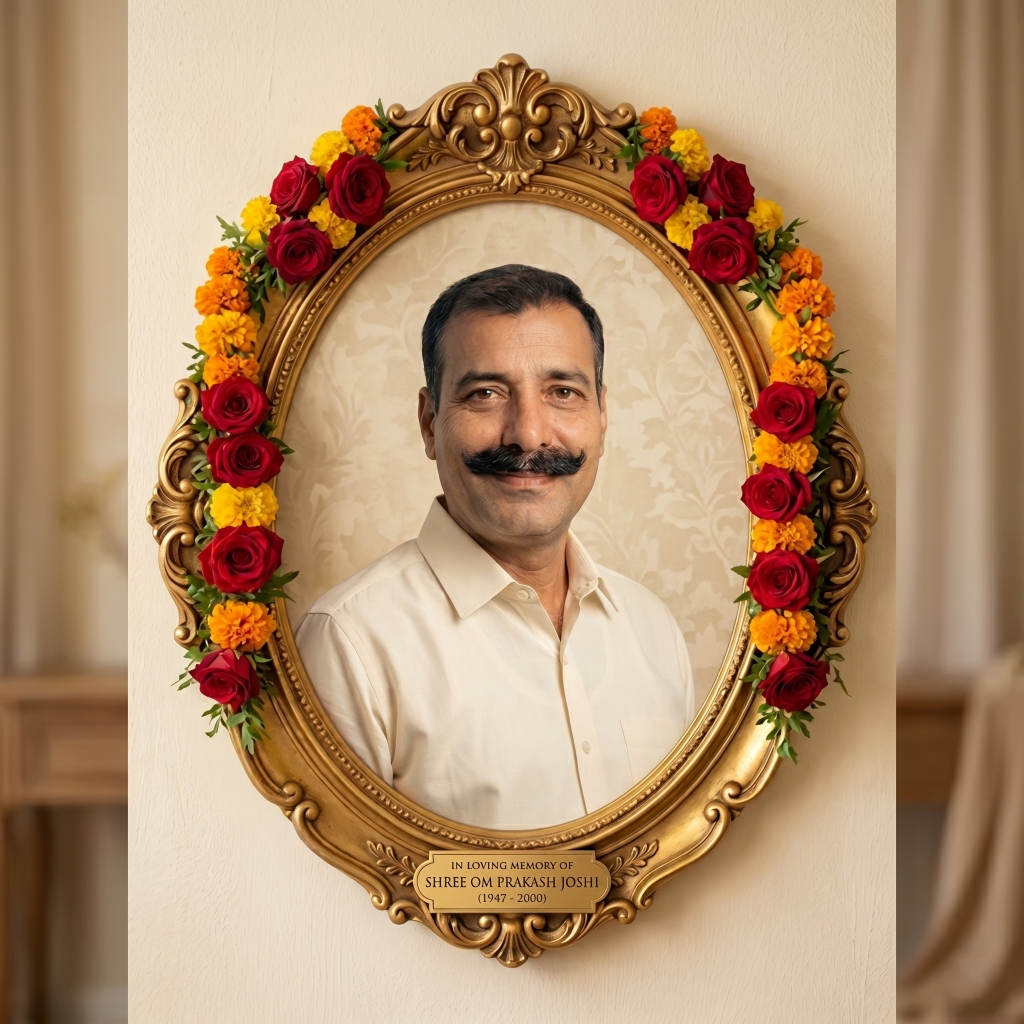 Late Shri Omprakash Ji Joshi - Founder of JSS